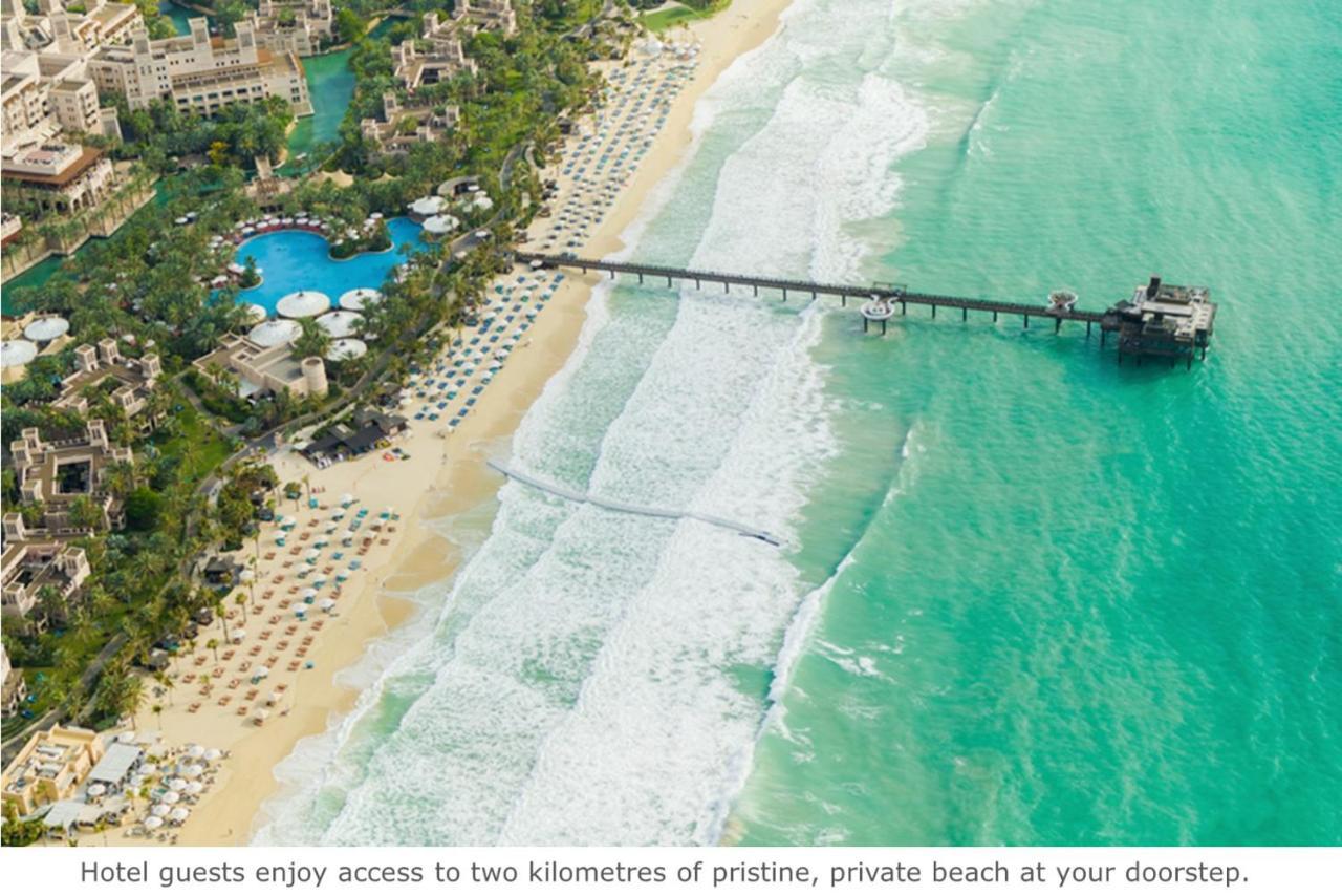 Jumeirah Dar Al Masyaf Dubaj Zewnętrze zdjęcie Aerial view of the beach